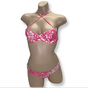 Recco Angel White & Pink Bikini Set New With Tags